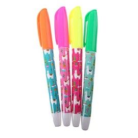 Llama Love Set of 4 Pen Style Highlighters