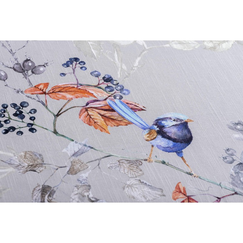 Maison d' Hermine Equinoxe - Grey 100% Cotton Tablecloth for