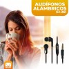Maíz Audifonos In-ear Alambricos Pc Jack 3.5mm Manos Libres