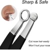 Liangery 鼻毛カッター メンズ はなげカッター 耳毛カッター 鼻毛トリマー 鼻毛抜きステンレス製 手動 鼻毛ハサミ鼻ケアカッター 手動