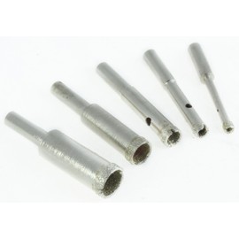 Toolzone 5Pc Diamond Dust Hole Saw Set