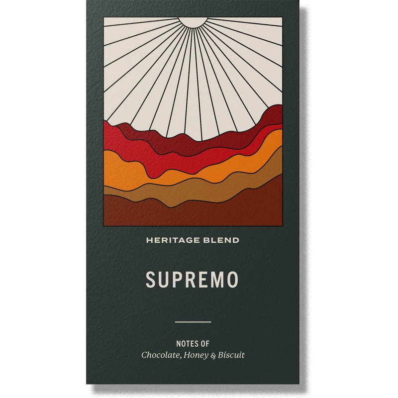 Coffee World | Supremo Blend UK Roasted Whole Coffee Beans
