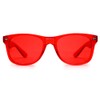 PURPLE CANYON Red Color Therapy Glasses for Chakra Healing, Chromotherapy,