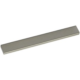 simausrom Ergane LA Handle 128 mm Elegant Flat Furniture Handle Width 208 mm Brushed Stainless Steel