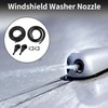TUCKBOLD Washer Nozzle Fits Jeep Patriot 2009-2017 Front Black Window