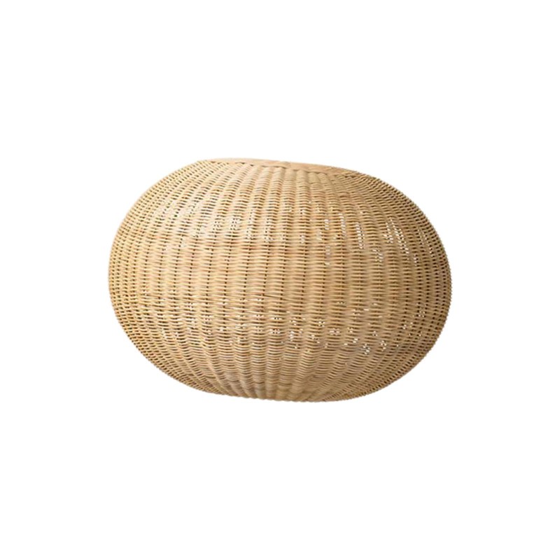 Ronyme Woven Rattan Lampshade Chandelier Lamp Cover for Living Room