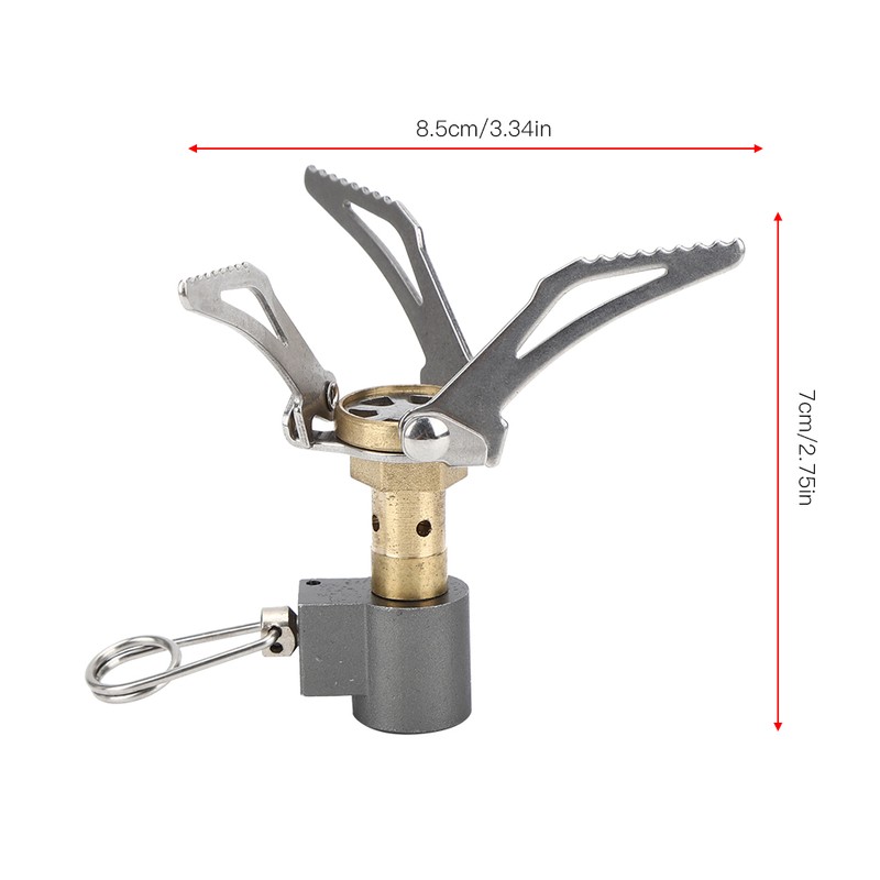 Outdoor Camping Ultralight Mini Burner Portable Folding for Hiking Picnic