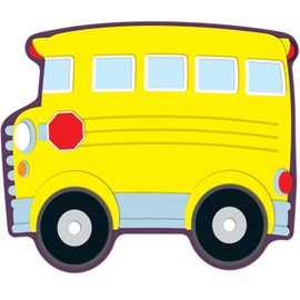 Carson Dellosa – School Bus Colorful Cut-Outs, Classroom Décor, 36 Pieces