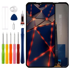 [New] Duotipa LCD Display Screen Digitizer Assembly Replacement for Oukitel WP33 Pro 6.6" with Technical Repair Tools Kit-Black.