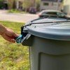 SideArm by BinClaw – Heavy-Duty Trash Can Lock for Round