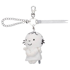 Takara Tomy Arts Bruna Chocori-san Bag Charm Mascot / Angel (White Feathers)