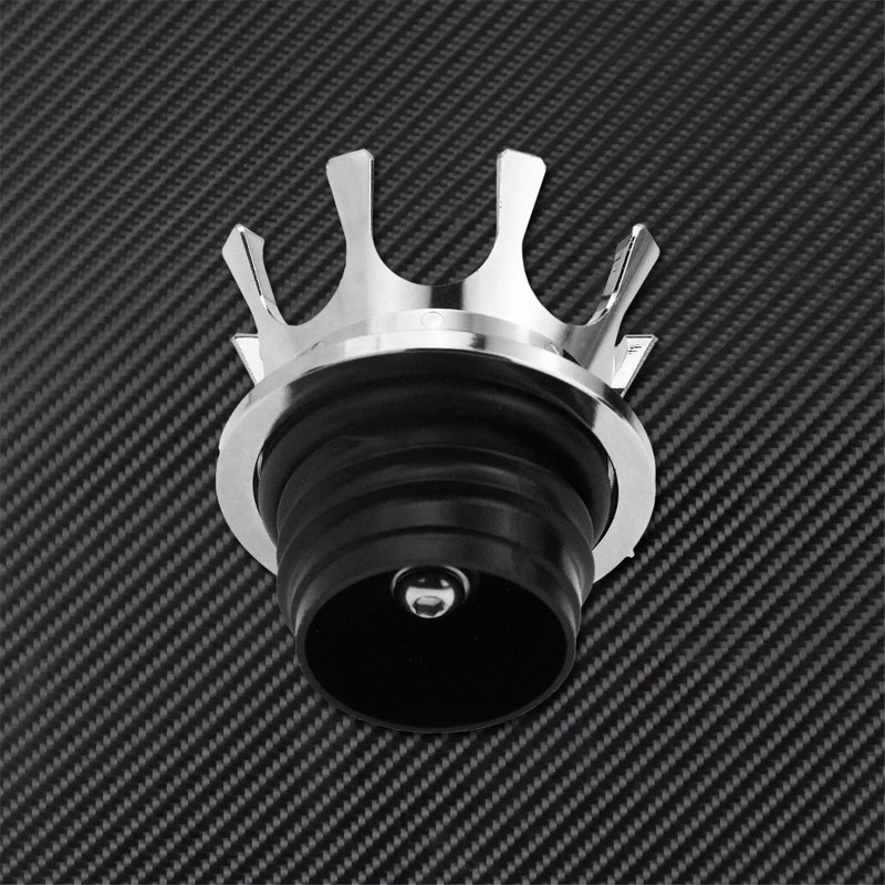 HDBUBALUS VENTED King Crown Gas Cap Fuel Tank Right-hand Thread