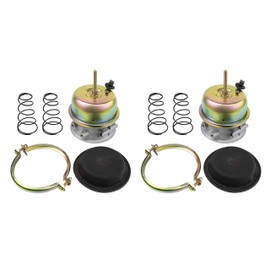 Torque 2 Pack of Type 30/30 Piggyback Air Brake Chamber 2.5" Stroke Type 3030 for semi Truck Trailer (Replaces Haldex GP3030 MA15435 MA15444) (2 x TR3030PBK)