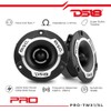 DS18 PRO-TWX1 Super Tweeter in Silver - 1" Aluminum Frame