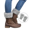 Women Girls Leg Warmers Warm Boot Cuffs Knitted Short Crochet
