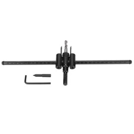 Adjustable Hole Cutter Saw Kit Alloy Steel DIY Round Cutting for Wood Plastic Board30-300mm