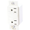 Eaton Surge Duplex 15A 125V Receptacle with Audible Alarm without