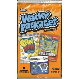 TOPPS WACKY PACKAGES SERIES 9 STICKER Pack
