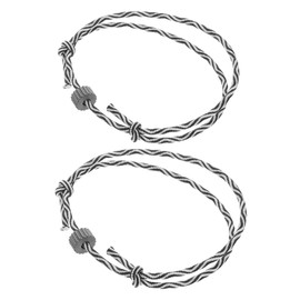 ABOOFAN Tungsten Carbide Glass Breaking Tool 2-Piece Escape Bracelet for Car Window Emergency Self-Rescue Safety Device