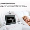 Digital Day Clock 7 Inch Auto Dimmable Clock with Unabbreviated