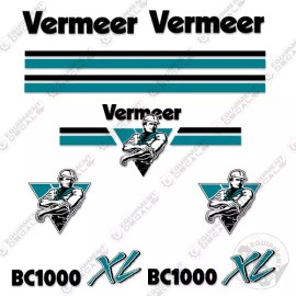 Aftermarket Fits Vermeer BC1000 XL Chipper Decal Kit