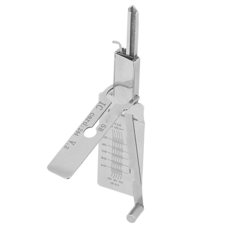 2 in 1 Pick and Hook Tool Stainless Steel Civilian
