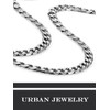 URBAN JEWELRY Classic Mens Necklace 316L Stainless Steel Silver Chain