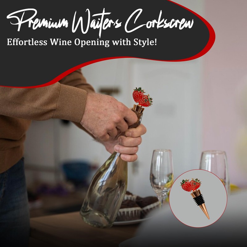 Decorative Shaped Top Bottle Plug – Durable, Reusable, Airtight Seal