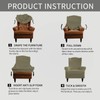 Easy-Going Stretch Wingback Chair Sofa Slipcover 1-Piece Sofa Cover Furniture
