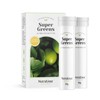NutraLinea SuperGreens Effervescent Tablets with 6 Superfoods & Vitamins, 40