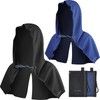 AOPREL Cooling Hoodie Towel Magnetic Lock Towels for Neck and