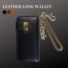 ASIAN ZACCA sh0012 Biker Wallet, Long Wallet, Wallet Chain Set,