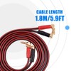HI-FI Pure Copper Speaker Cable Right Angle L Type Banana