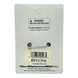 Diploma Mill SOUL MATE Satin Button, 2.5”x2.5” Wearable Pin, Love Gift, Anniversary, Wedding