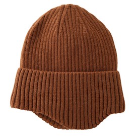 Magracy Outdoor Men's Winter Hat Warm Knit Earflap Hat Fleece Lined Beanie Hat Ski Snow Brown