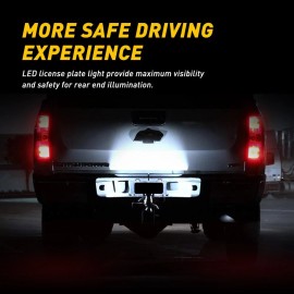 us- 2x LED License Plate Lights Housing Fit 99-16 Ford Superduty F250 F350 F450 F550