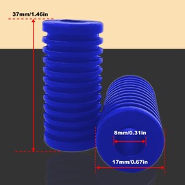 XITUADDA Motorcycle Gear Shifter Lever Cover Universal Rubber Shift Lever Pedal Cover 2PCS Compatible with Suzuki Kawasaki Honda Yamaha