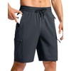 Pudolla Mens Board Shorts 9" Quick Dry Beach Shorts with