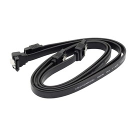 Genuine OEM GIGABYTE SATA Cable III Right Angle & Straight 16 Inch Compatible for SATA HDD SSD (6.0 Gbps SATA III Cable, SATA 3 6Gb/s Cable, SATA Cable for SSD, SATA SSD Cable, SATA 3 Cables)- 50 Pack