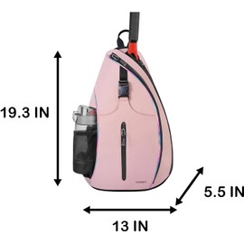 Bolsa de Tenis,Mochila Raqueta de Padel,Mochila de Tenis Para Mujeres y Hombres,Bolsa de Tenis Resistente al Agua,para Raquetas Bádminton y Otros Accesorios Deportivos