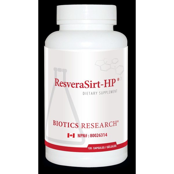 Biotics Research Resverasirt HP 120 Capsules