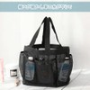 DFsucces Portable Pool Bag Mesh Bag Large Capacity Quick Dry