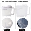 Moncer Rice Washing Bowl Colander, Rice Washing Bowl with Strainer