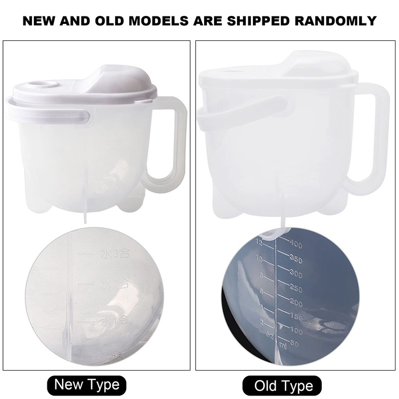 Moncer Rice Washing Bowl Colander, Rice Washing Bowl with Strainer