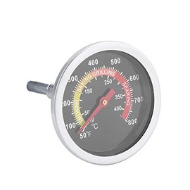 Termómetro para Barbacoa de Acero Inoxidable, Rangos de Termómetro de 50 F a 800 F Fahrenheit, para Cualquier Parrilla, Barbacoa U Horno.,Termómetros 