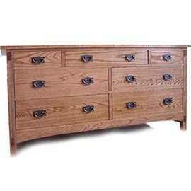 Woodworking Project Paper Plan to Build Mission Double Dresser