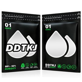 1 OZ Humidity Control Terp Bags Curing Storage Pouches(50, 1 oz / 28 g)