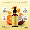 SEREMONY Vitamina D3 + K2 Con MCT Oil Aceite de