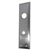 Em-D-Kay Satin Chrome 2-3/4" X 10" Escutcheon Plate w/Knob Hole