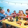 SmoothNovelty Picnic Table Cover with Bench Covers 72 x 30